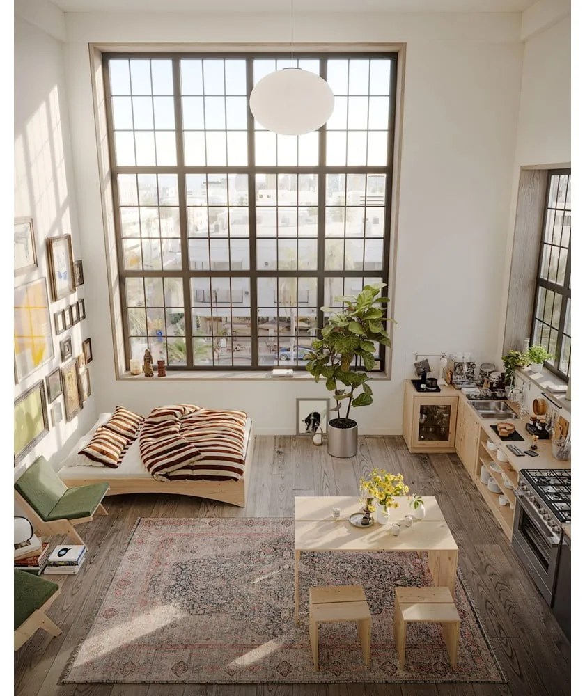 Stolička z borovicového dreva v prírodnej farbe Join-In – Karup Design