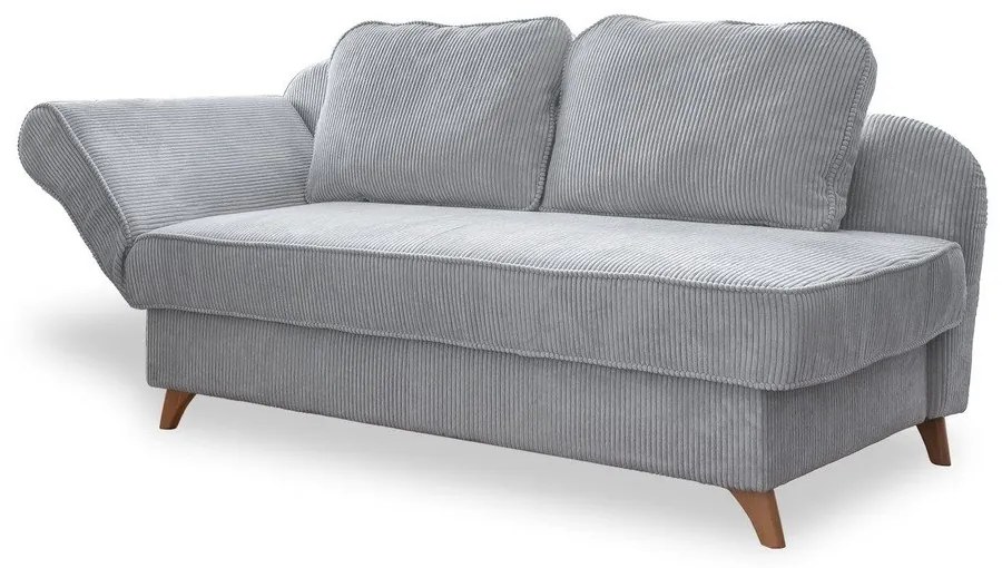 Svetlosivá menčestrová leňoška (ľavý roh) Chic Charlotte – Miuform