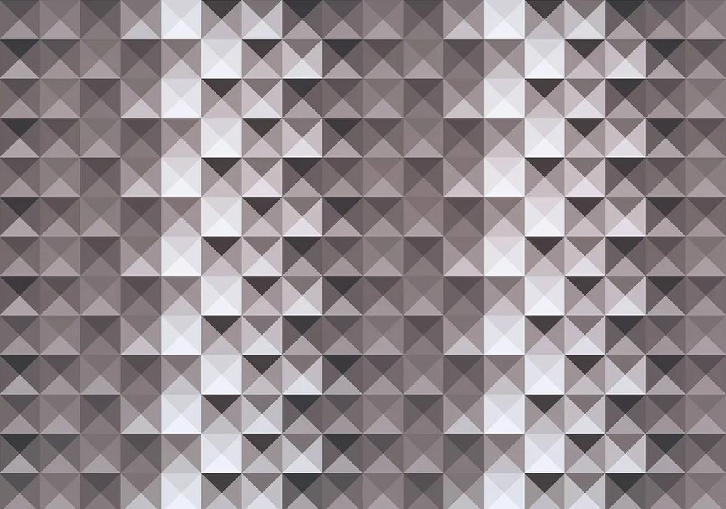 Fototapeta - Šedé kocky (254x184 cm)