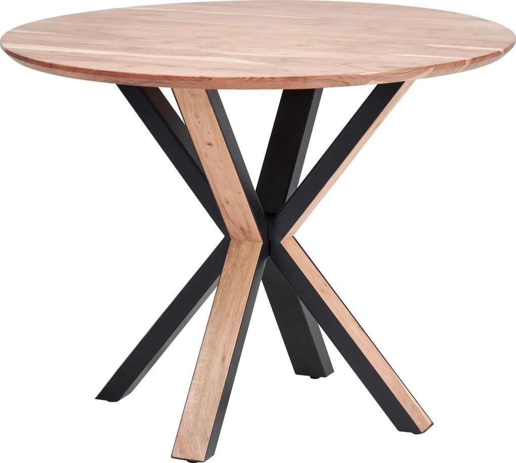 XXXLutz JEDÁLENSKÝ STÔL, akácia, farba akácie, 100/100/76 cm Livetastic - Stoly - 002193000401