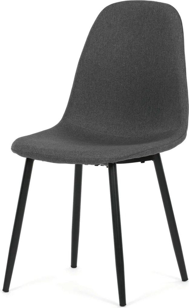 Jedálenská stolička látka/kov CT-V2972 Farba: Sivá