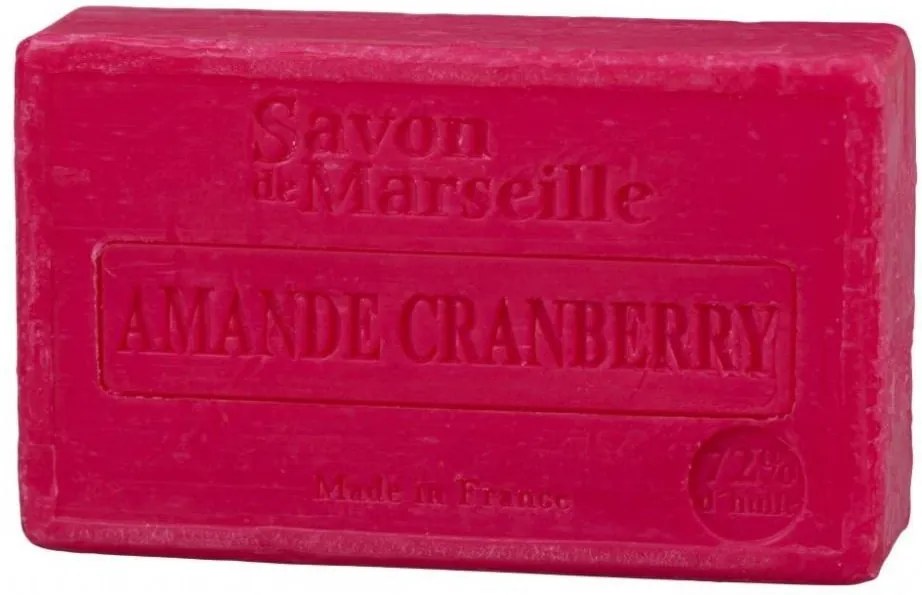LE CHATELARD Marseillské mydlo 100 g - mandle a brusnica