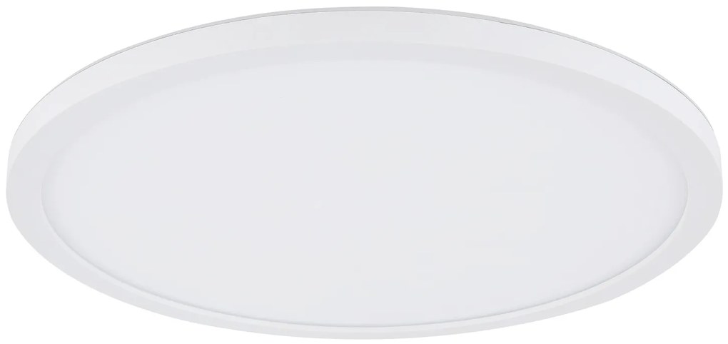 GLOBO Stropné LED vonkajšie stmievateľné osvetlenie SAPANA, 24W, teplá biela, 42cm, okrúhle, biele, IP44