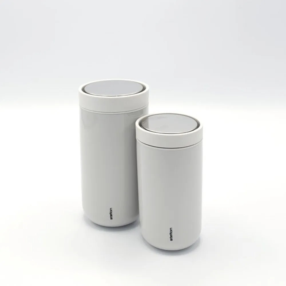 Stelton Termohrnček Stelton Go Click 0,2l biely