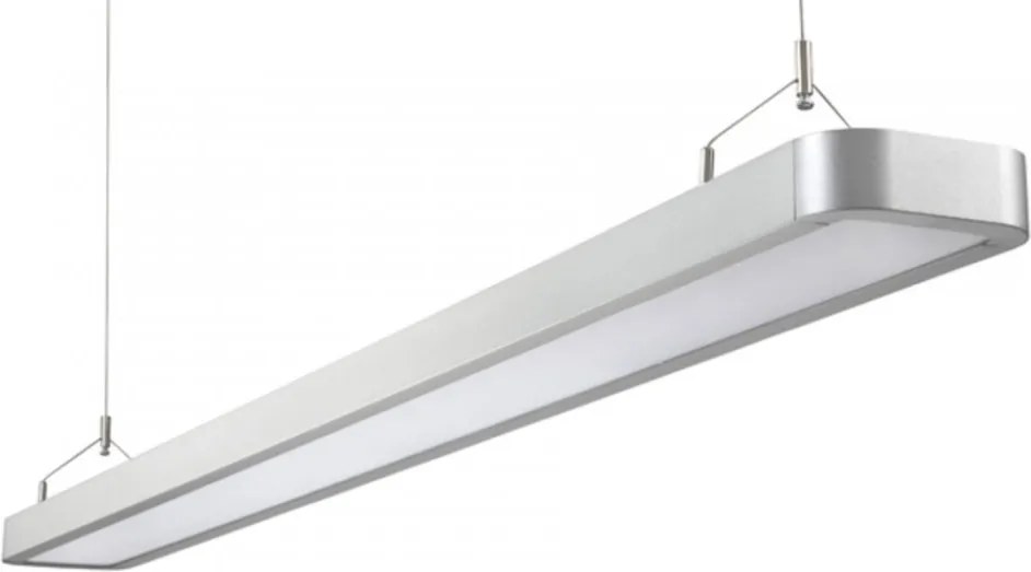 Kanlux VECOM 18820 Kancelárske osvetlenie LED strieborný SMD LED max. 45W 154x13x4.5 cm