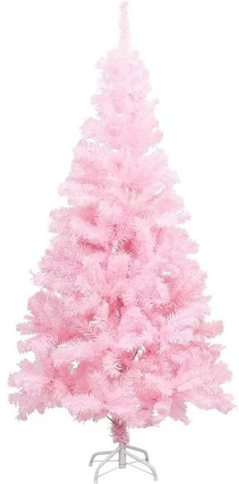 Umelý vianočný stromček ružový, v rôznych veľkostiach, 180 cm