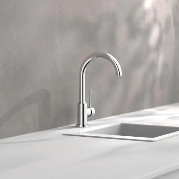 Schütte 79119 - Drezová batéria CORNWALL lesklý chróm