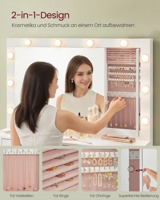 Toaletný stolík s osvetlením RDT127W01