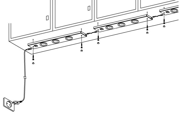 Eglo 93706 - LED bodové svietidlo KOB 3xLED/2,3W/230V
