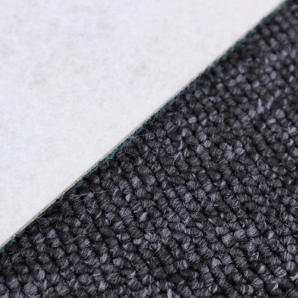Betap, Metrážny koberec Debut 79, na mieru, šíře 4m, čierna, filc, detská izba