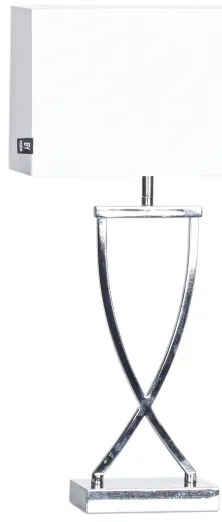 ByRydens 2820430-5000 - Stolná lampa OMEGA 1xE27/5W/230V biela/lesklý chróm