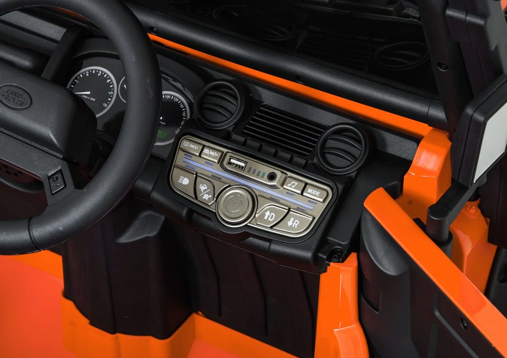 Ramiz Vozidlo Land Rover Defender 110 SVX Concept oranžové
