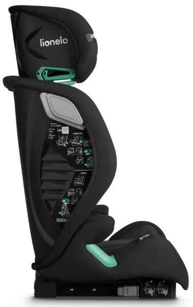 Lionelo - autosedačka IGO i-Size 100-150 cm čierny karbon