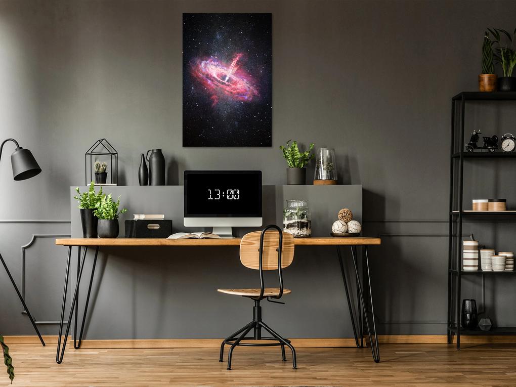 Artgeist Obraz - Lonely Galaxy (1 Part) Vertical Veľkosť: 80x120, Verzia: Premium Print
