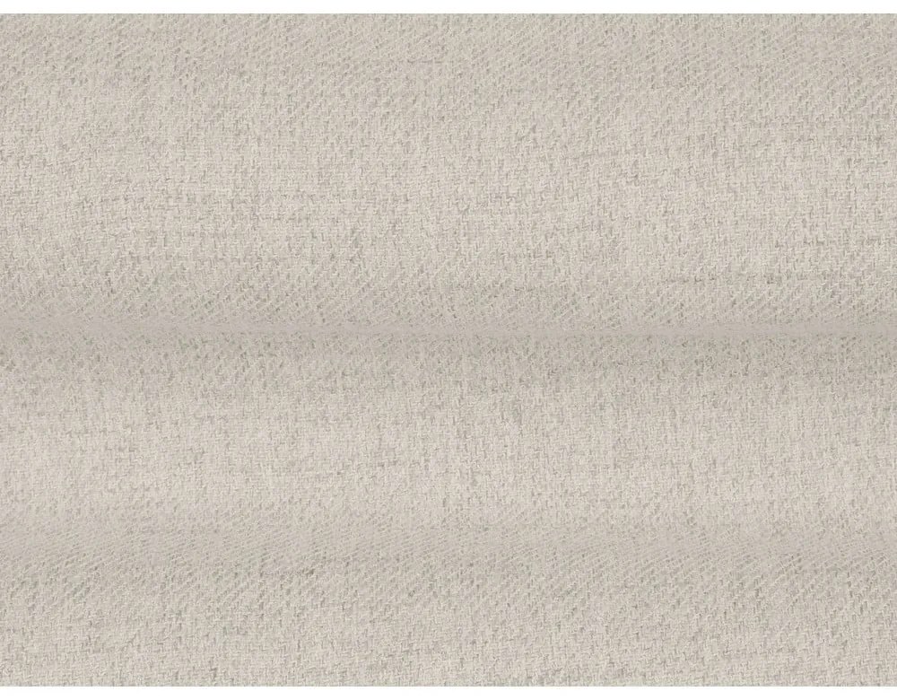 Krémová čalúnená dvojlôžková posteľ s úložným priestorom a roštom 160x200 cm Mamaia – Micadoni Home