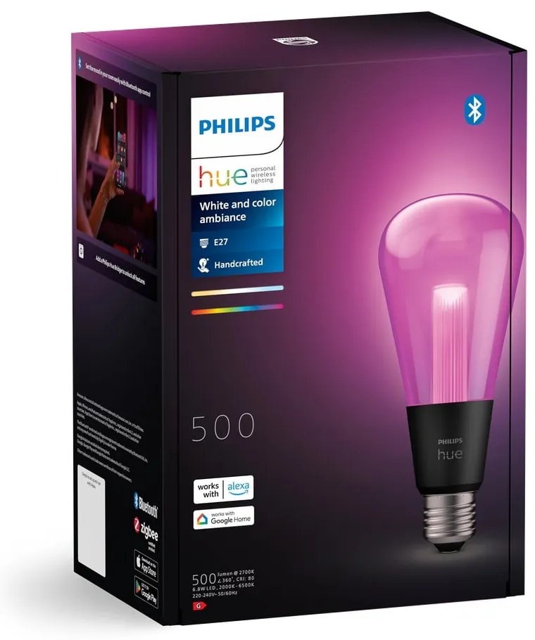 Inteligentná žiarovka E27, 7 W LG – Philips Hue