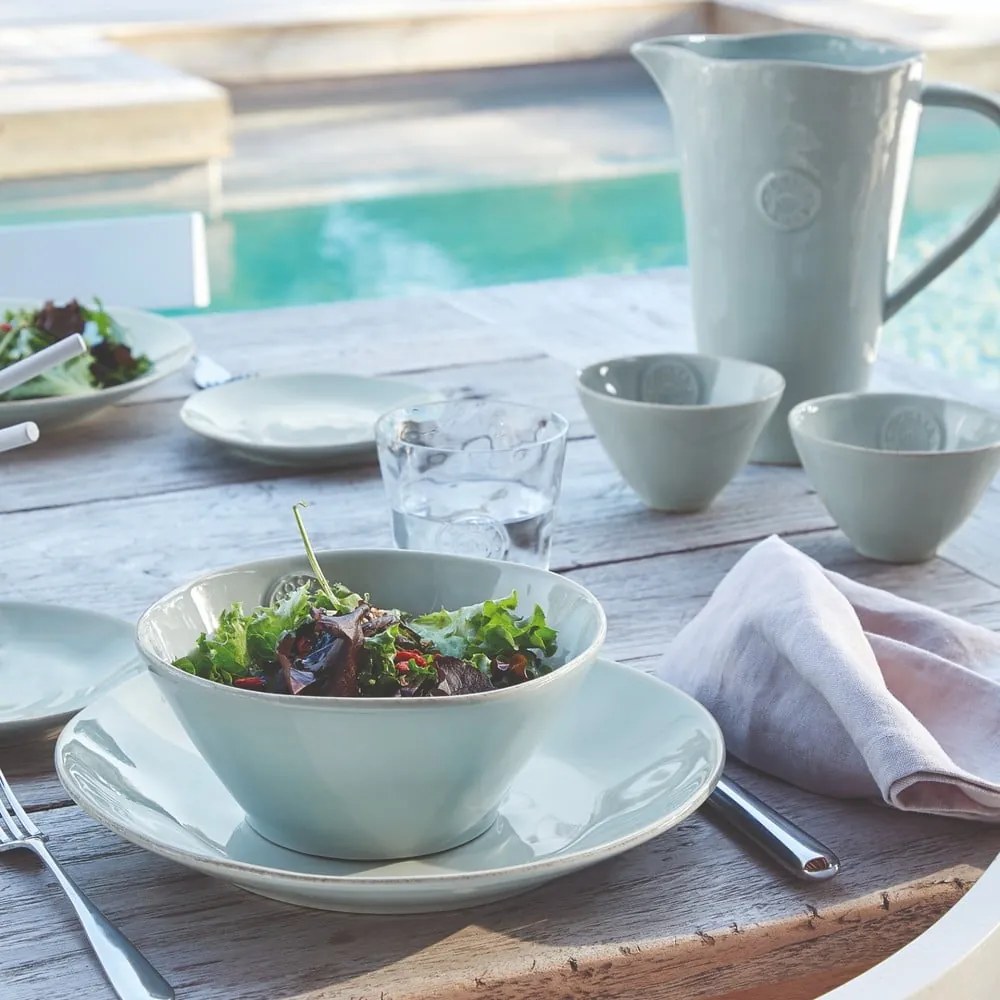 Tyrkysovomodrá kameninová miska Costa Nova Nova, ⌀ 19 cm