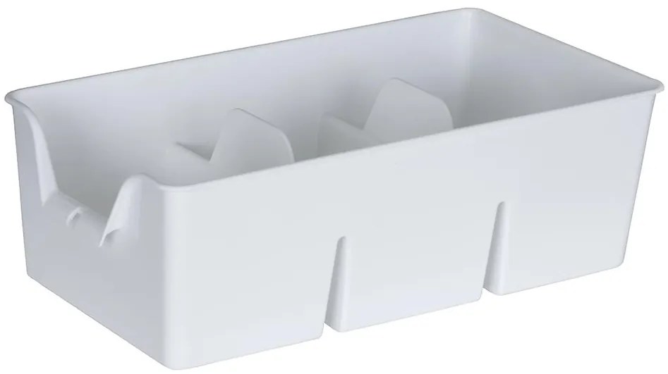 Organizér na korenie vo vreckách, zásobník, BEN3 - biely, 20x14x8