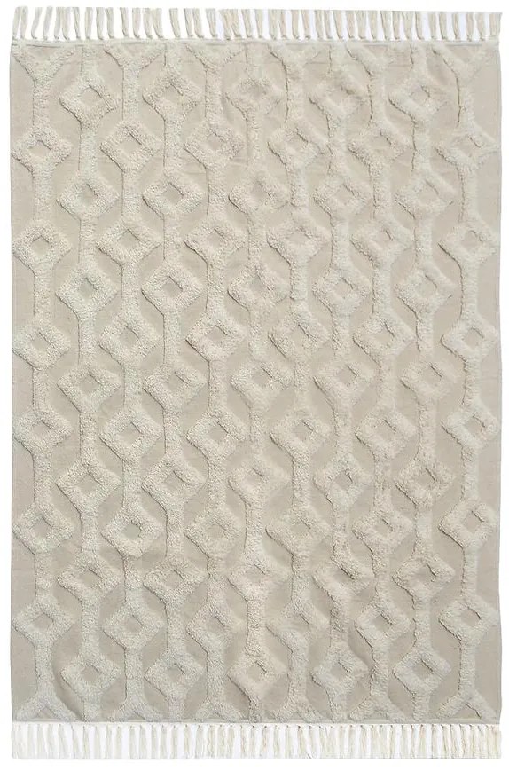 Koberec Boho 90 krémová 130x170 Merkury Home