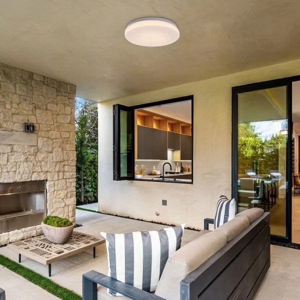 Rabalux 77133-LED Kúpeľňové stropné svietidlo LOWAR LED/12W/230V IP44 3000/4000/6000K