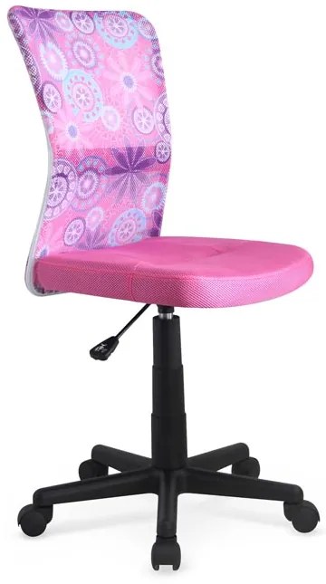 Detská stolička na kolieskach DINGO – bez podrúčok, viac farieb Čierna