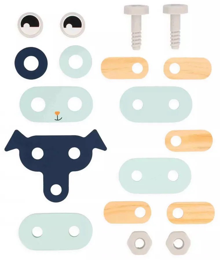 BricoKids - 3 malé zvieratká na zostavenie