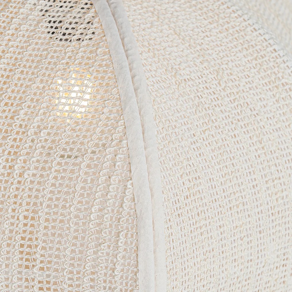 Orientálne závesné svietidlo prírodné 48 cm - Rob