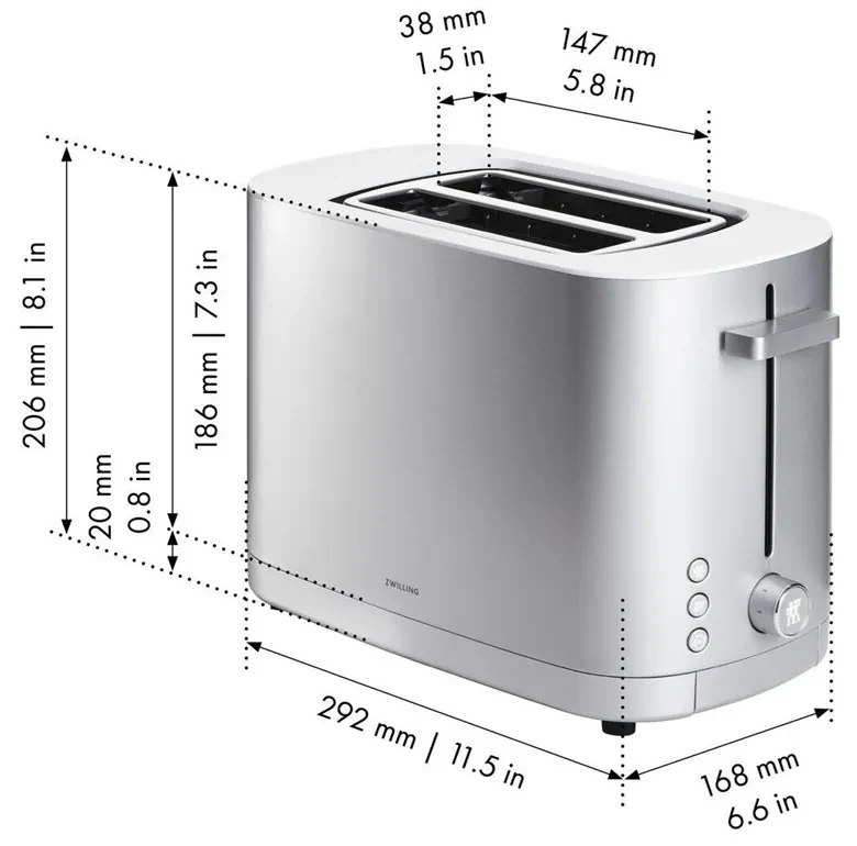 Zwilling Hriankovač ENFINIGY P2 1000W nerezový