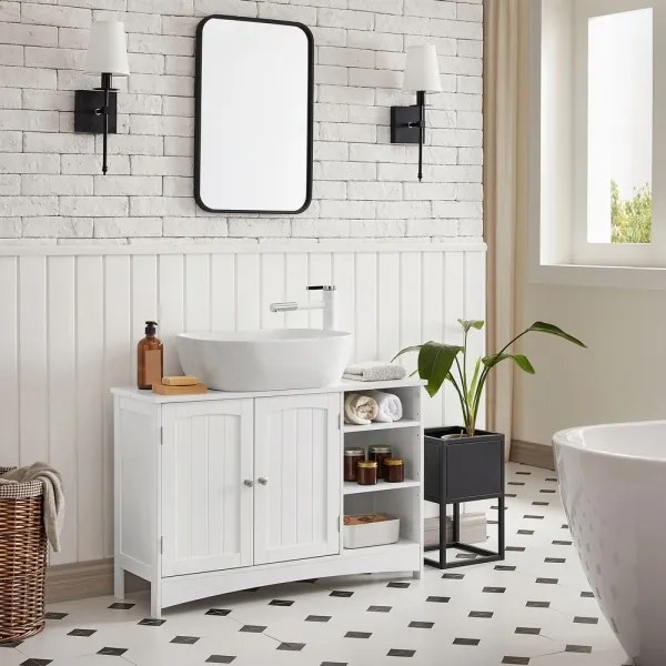 Kúpeľňová skrinka REMI biela