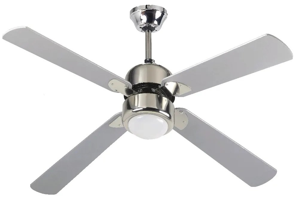 Stropný ventilátor Manresa, sivá