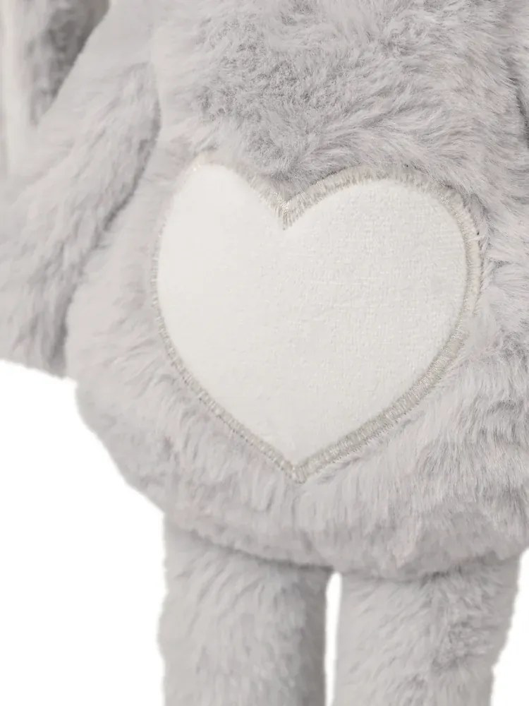 Mojkáčik - Bábika zajačik sivá s menom Simonka 50 cm