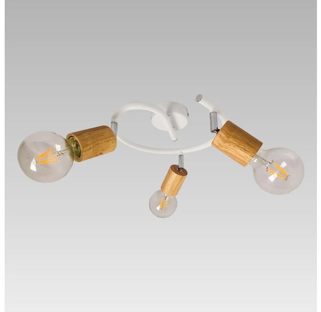 Prezent 61215 - Prisadený luster VEDMA 3xE27/40W/230V