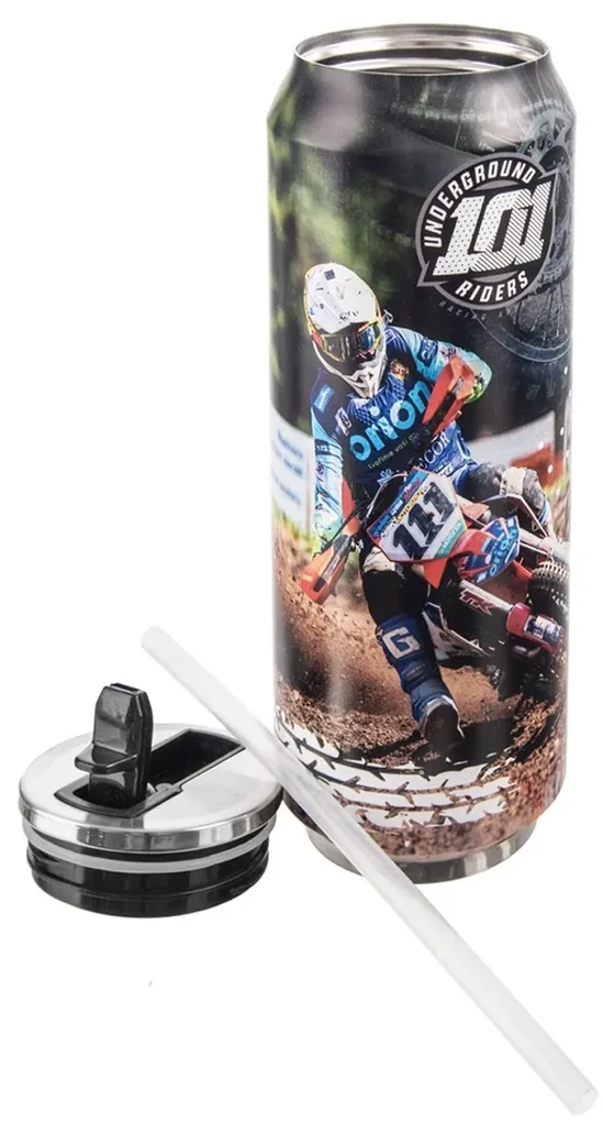 Orion Termoska-plechovka nehrdz. oceľ 0,7 l Motokros