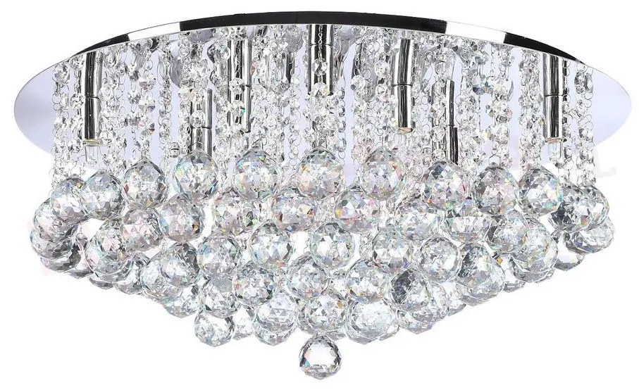 Azzardo AZ1288 - Krištáľové stropné svietidlo BOLLA 10xG9/40W/230V