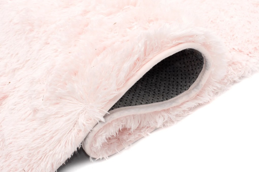 Plyšový koberec EXTRA - svetlo ružový