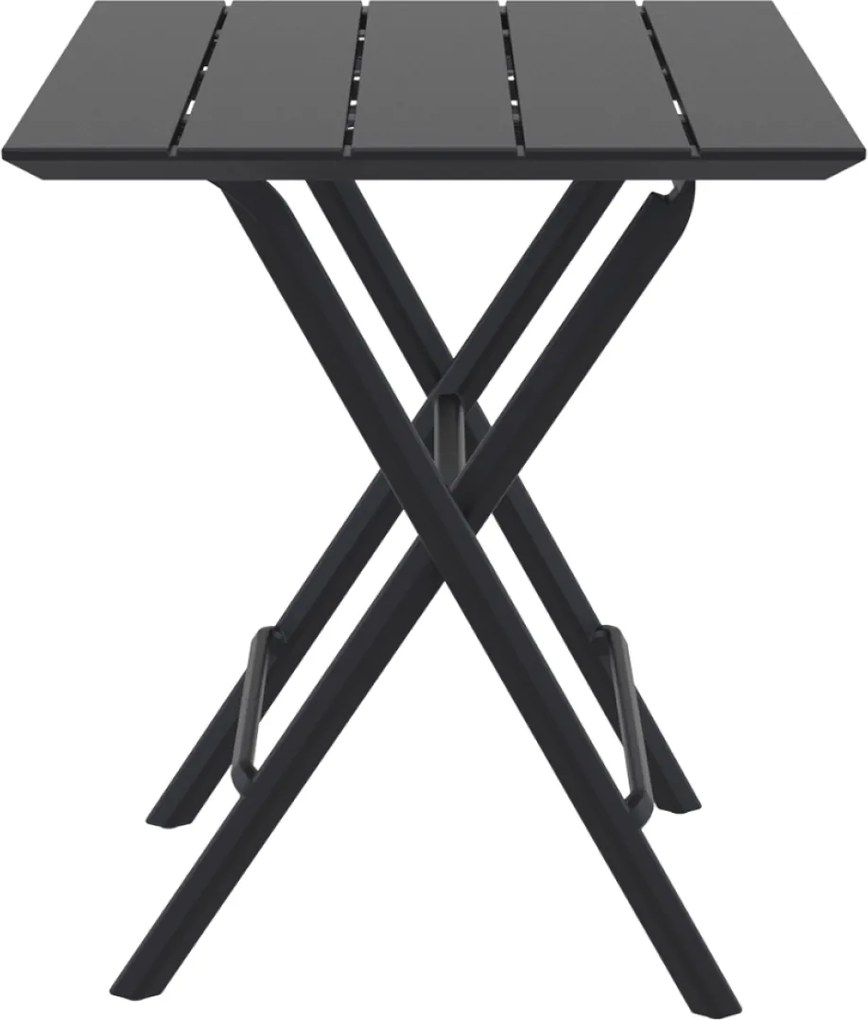 HELEN FOLDING 60 sklopný záhradný stôl black