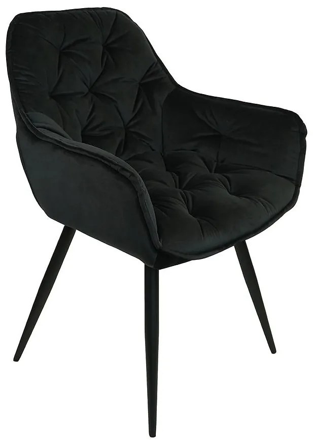 Stolička Vitos čierna