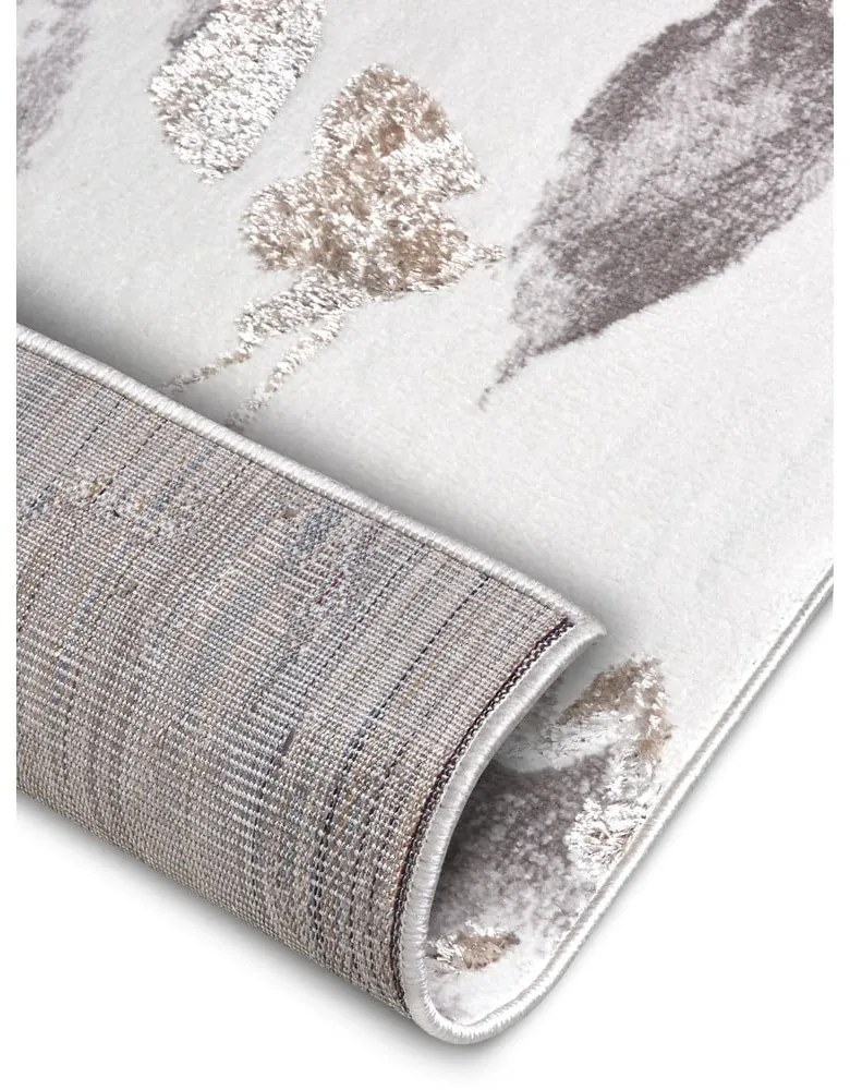 Sivo-hnedý koberec 200x280 cm Shine Floral – Hanse Home