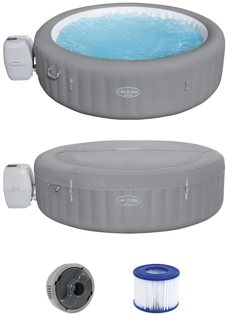 BESTWAY Lay-Z-Spa Grenada AirJet Vírivka, 236 x 71 cm, až 8 osôb 60135