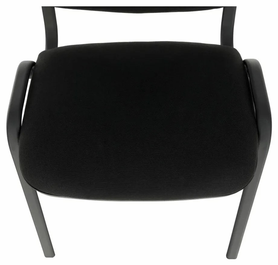 Tempo Kondela Kancelárska stolička, čierna, ISO NEW C11