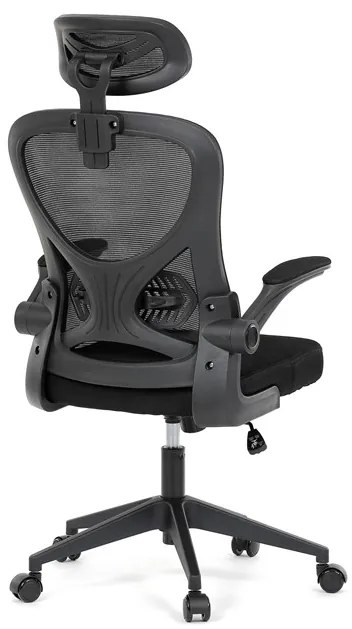 Autronic BONTEC Kancelárska stolička, hojdací mechanizmus, čierna, KA-K2021 BK Farba: Šedá