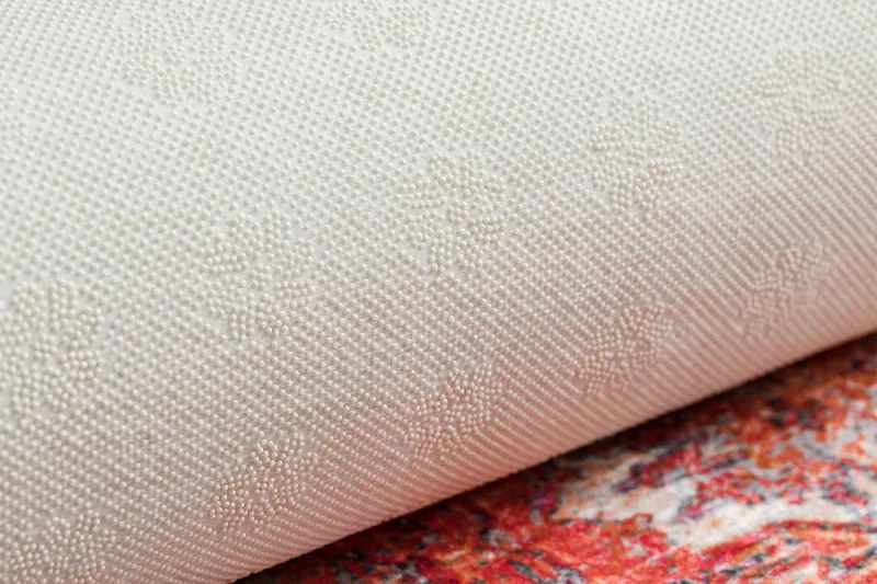 Dywany Łuszczów, Kusový koberec ANDRE Frame 1684, 120x170, červená, chodba / predsieň