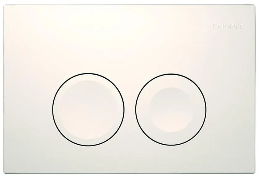 Tlačidlo Delta 25 115.125.11.1 biela