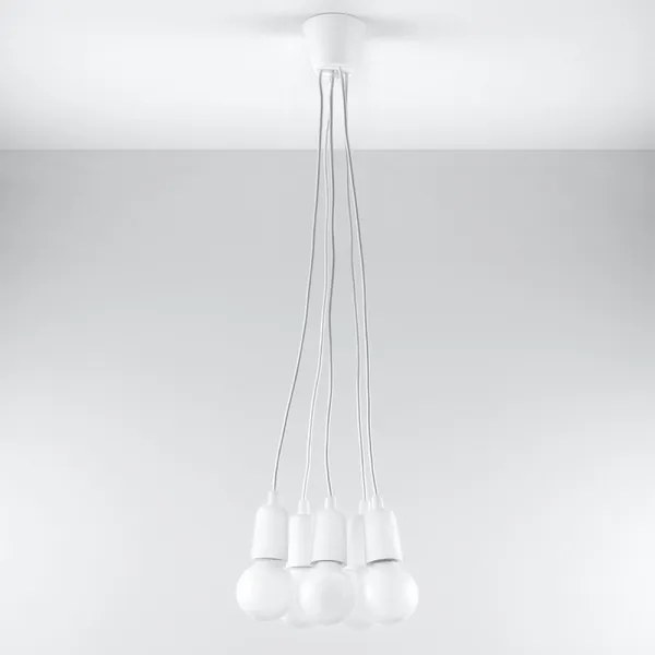 Luster na lanku DIEGO 5xE27/60W/230V