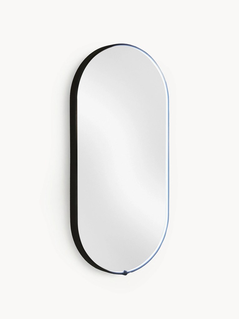 Oválne nástenné zrkadlo's LED osvetlením Avior