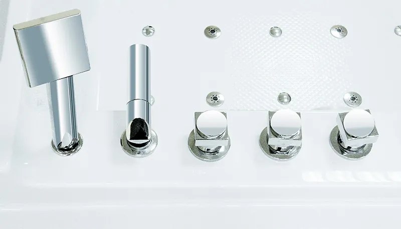 Terra Hydromasážna vírivá vaňa Fenix 606AH 180x120 s ohrevom vody, pravá