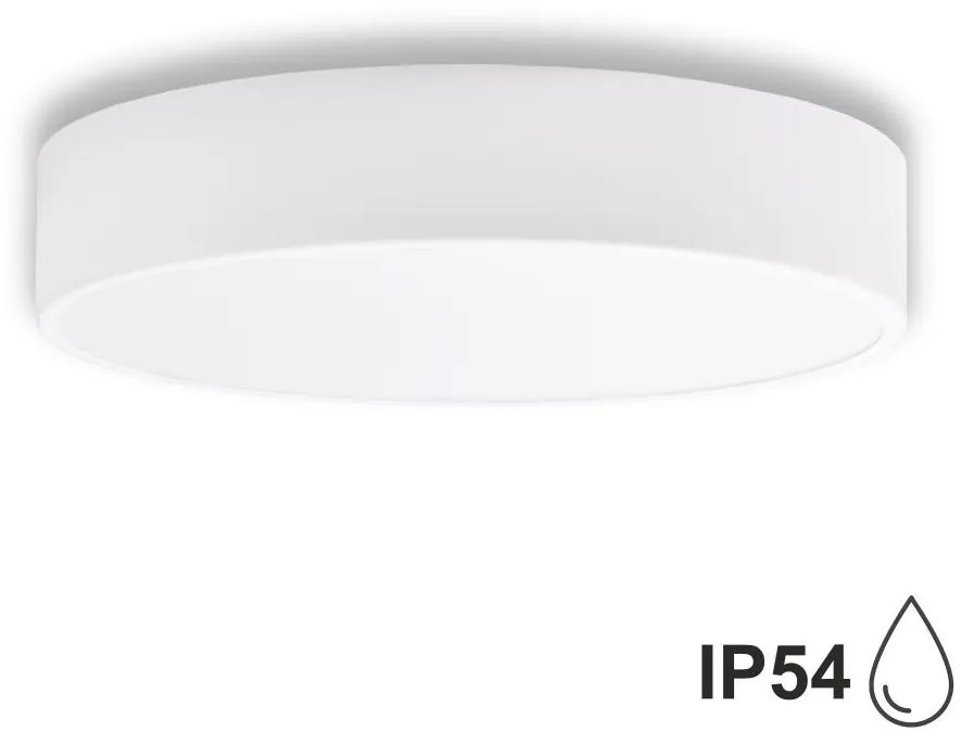 Brilagi Brilagi - Kúpeľňové stropné svietidlo CLARE 2xE27/24W/230V pr. 30 cm biela IP54 BG0579