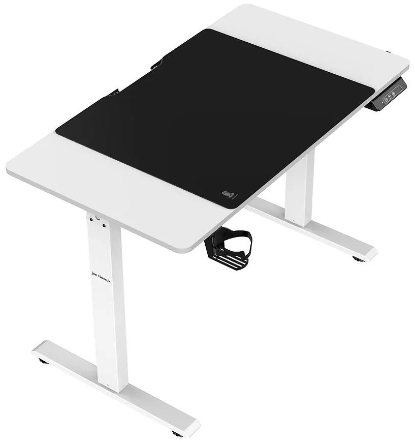 Elektrický stôl 160 Ella biely