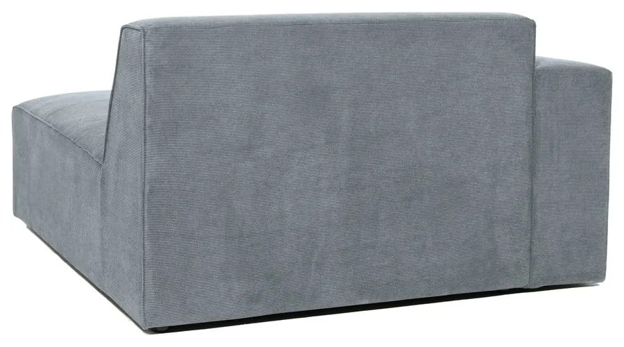 Sivý menčestrový modul pohovky (ľavý roh) Sting – Scandic