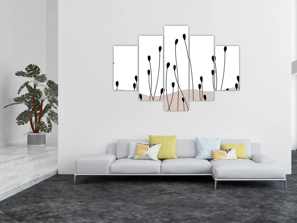Obraz - Grafická lúka N⁰1 (150x105 cm)